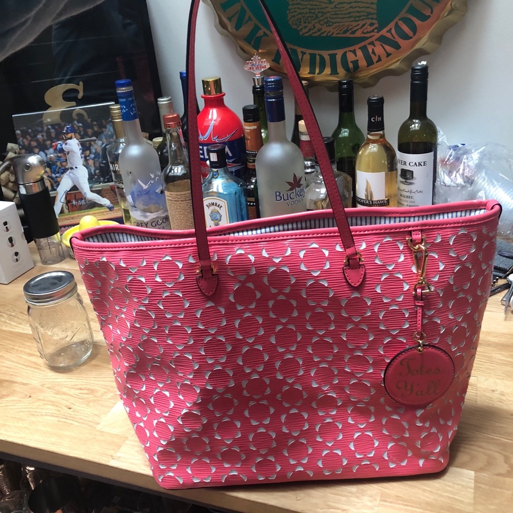 Draper James Peabody Perforated Tote